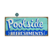 Poolside - Wood & Metal Wall Art