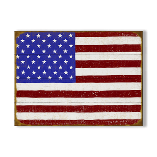 Mummert's USA Flag - Wood & Metal Wall Art Marty Mummert Studio