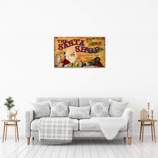 The Santa Shop: Hand Made Toys - Wood & Metal Wall Art