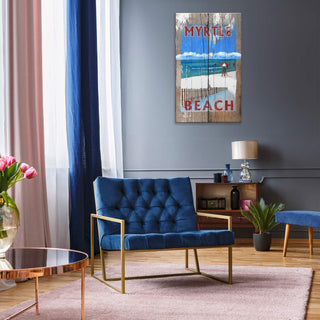 Lifeguard on Duty - Wood & Metal Wall Art by Out West Design