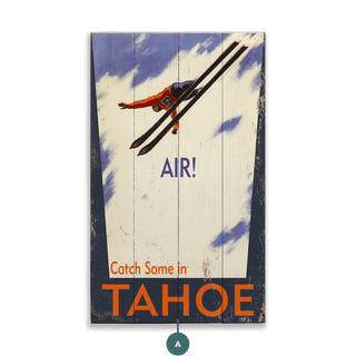 Air! Catch Some - Wood & Metal Wall Art