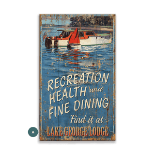 Find It at the Lodge - Wood & Metal Wall Art Wood by Out West Design