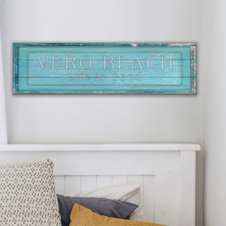 Life is Good - Wood & Metal Wall Art by Out West Design