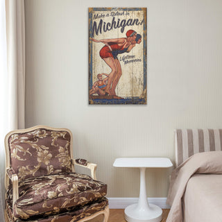 Make a Splash - Wood & Metal Wall Art Out West Design