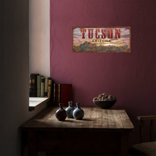 Tucson Coordinates - Wood & Metal Wall Art