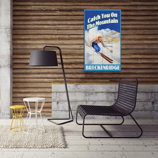 Catch You On The Mountain - Wood & Metal Wall Art