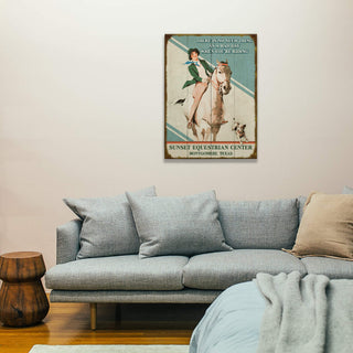 There Is No Such Thing as a Bad Day When You're Riding - Wood & Metal Wall Art