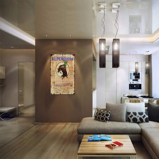 Old Settlers Days Rodeo: Alpenglow Festival - Wood & Metal Wall Art Alpenglow Festival