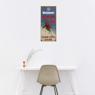 Shuss On In! - Wood & Metal Wall Art by Meissenburg Designs