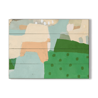 Abstract Hills - Wood & Metal Wall Art