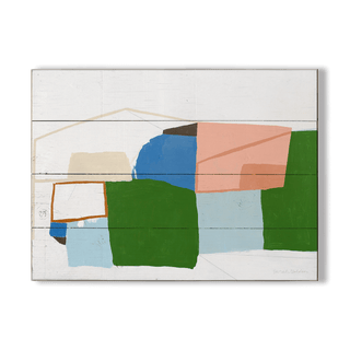 Structures - Wood & Metal Wall Art