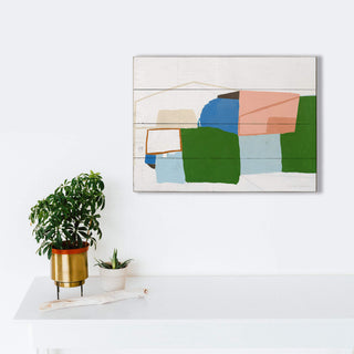Structures - Wood & Metal Wall Art