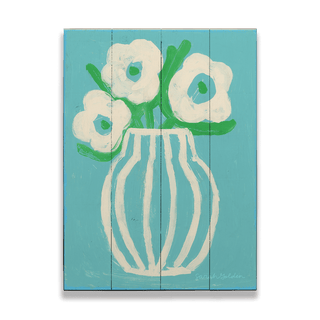 Well Being Bouquet - Wood & Metal Wall Art