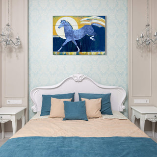 Hunt Beneath the Moon - Wood & Metal Wall Art