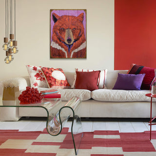 Monarch Bear - Wood & Metal Wall Art Shelle Lindholm