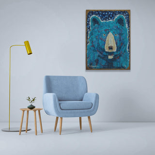 Moon Bear - Wood & Metal Wall Art Shelle Lindholm