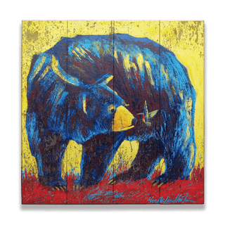 Nosey Neighbor - Wood & Metal Wall Art Shelle Lindholm