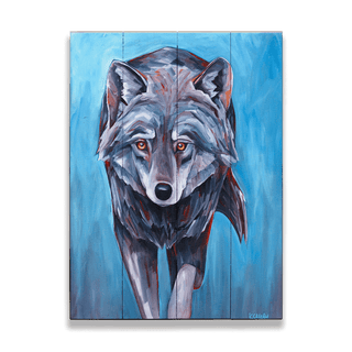 Alpha - Wood & Metal Wall Art