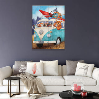 Road Trip - Wood & Metal Wall Art