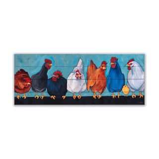 The Rumor Mill - Wood & Metal Wall Art
