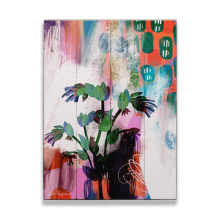 Cerinthe - Wood & Metal Wall Art