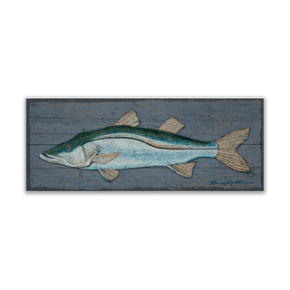 Snook: Generic - Metal on Wood