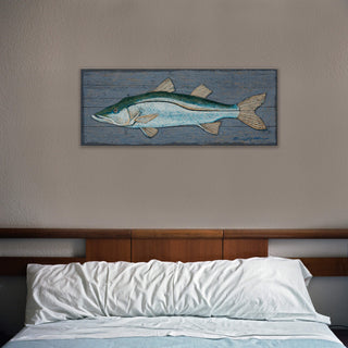 Snook: Generic - Metal on Wood