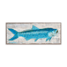 Tarpon-Generic: Metal Fish on Wood