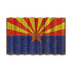 Arizona Corrugated State Flag - Arizona