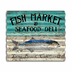 Fish Market and Seafood Deli Sign - Fish Market and Seafood Deli Sign