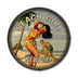 Beach Girl - Barrel End Wooden Sign - Beach Girl