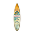 Ocean Safety Mermaid - Surfboard Wooden Sign - OCEAN SAFETY SURFBOARD