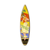 Butterfly Hula Girl - Surfboard Wooden Sign - BUTTERFLY LADY SURFBOARD