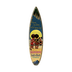 Stars and Hawaiian Moon - Surfboard Wooden Sign - STARS AND MOON SURFBOARD