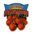 Strawberries (Shaped Sign) - Strawberries