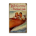 Wooden Boat Adventure Couple Sign - Where Every Day is an Adventure