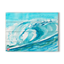 Caribbean Blue Wave Art Sign - Caribbean Blue Wave Art Sign