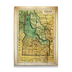 Historic Vintage Map of Idaho 1906 - Idaho 1906