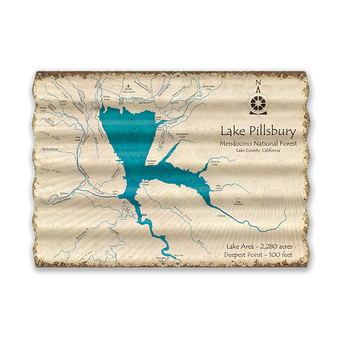 Lake Pillsbury California Corrugated