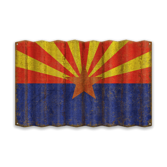 Arizona Corrugated State Flag