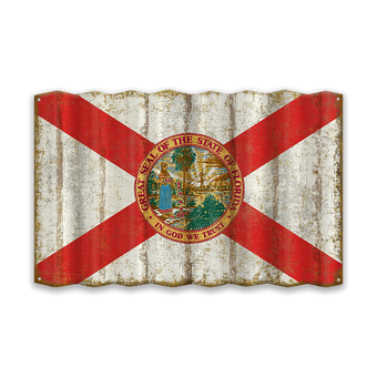 Florida Corrugated State Flag