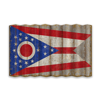 Ohio Corrugated State Flag
