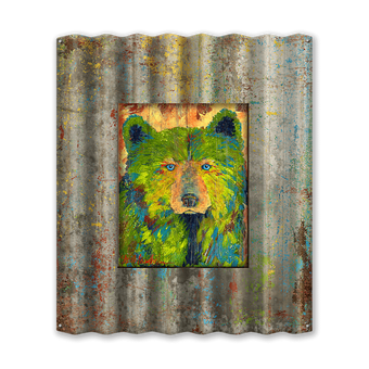 Fern Bear Large Corrugated Frame