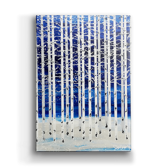 Winter Aspen Trees Box Art