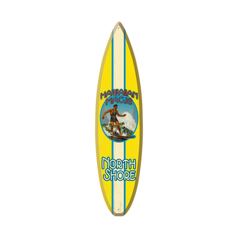 Hawaiian Magic - Surfboard Wooden Sign