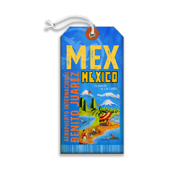 Mexico Luggage Tag