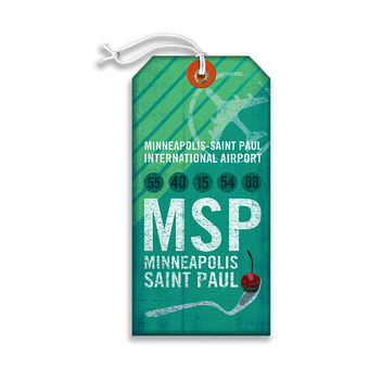 Minneapolis Saint Paul Luggage Tag