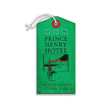 Prince Henry Hotel Luggage Tag