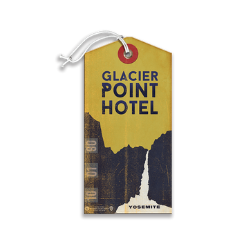 Glacier Point Hotel Luggage Tag