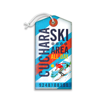 Ski Area Lift Tag